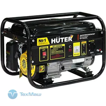 Электрогенератор бензиновый DY3000L Huter