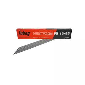 Электрод сварочный с основным покрытием Fubag FB 13/55 D3.0 мм [38881]