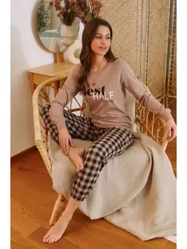 Пижамы Пижама PM.5217 Beige