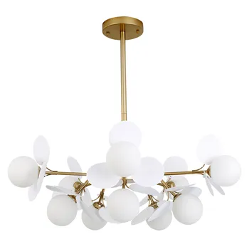 Люстра подвесная Arte Lamp Peacock G9 400 Вт 12 кв.м (A1369SP-10SG)