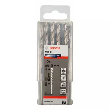 Сверло по металлу Bosch Eco 10 HSS-G 6,5мм 2608595068