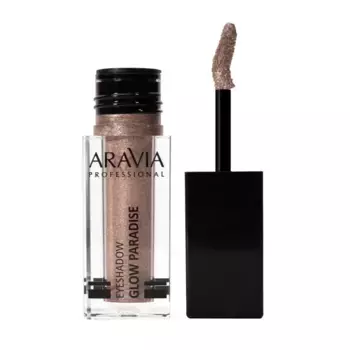 Жидкие сияющие тени для век Glow Paradise (L038, 02, antique taupe, 5 мл)