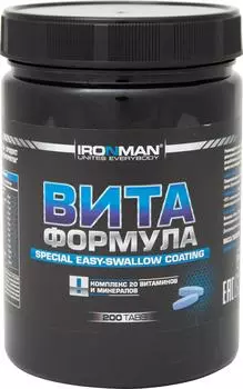 Витамины IronMan Вита Формула 200таб