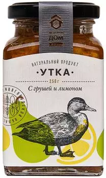 Утка Медовый дом Ферма с грушей и лимоном 250г