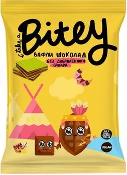 Вафли Take a Bitey Шоколад 35г - Vprok.ru Перекрёсток