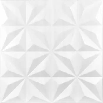 Потолочная плитка экструдированная полистирол белая Decoflair 0819L 50x50 см 2 м