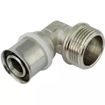 Угол комбинированный 90° Valtec 1"x26 мм НР латунь VTM.253.N.002606