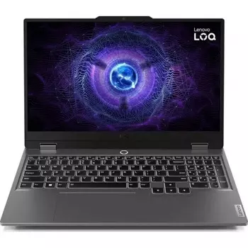 Ноутбук Lenovo LOQ 15IAX9 (83GS00ENRK) 15.6" i5-12450HX/16GB/SSD512GB/RTX 4060 8GB/Backlit/DOS/Luna Grey