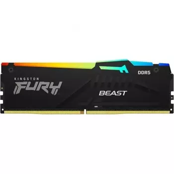 Оперативная память Kingston DDR5 DIMM FURY Beast Black EXPO RGB 32Gb, 6000Mhz, [KF560C30BBEA-32] CL30