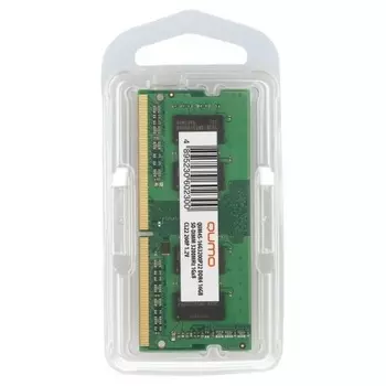 Оперативная память QUMO DDR4 SODIMM 16GB 3200MHz (QUM4S-16G3200P22)