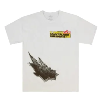 Футболка Cactus Jack от Travis Scott Brace For Impact, белая