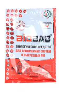 Средство д/септиков и выгребных ям Biobac BB-YS 45 80 г