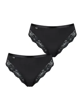 Трусики SLOGGI Panty Romance, черный
