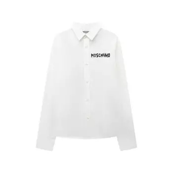 Хлопковая рубашка Moschino