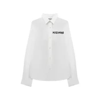 Хлопковая рубашка Moschino