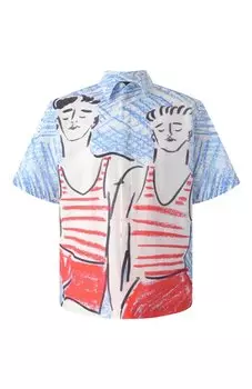 Хлопковая рубашка MSGM