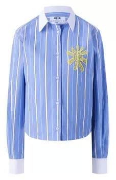 Хлопковая рубашка MSGM