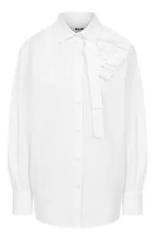 Хлопковая рубашка MSGM