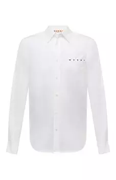Хлопковая рубашка Marni
