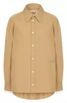 Хлопковая рубашка Marni