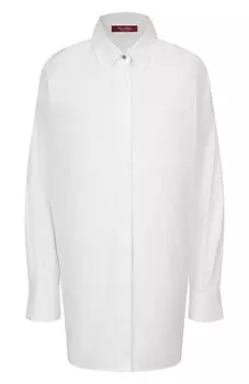 Хлопковая рубашка Max Mara Studio