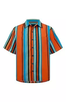 Хлопковая рубашка Prada