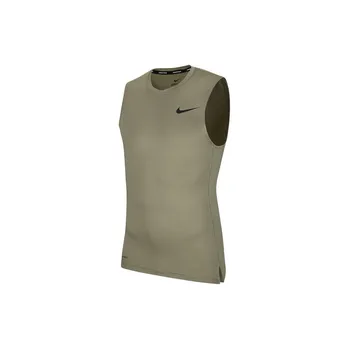 Nike Пуловер с круглым вырезом и принтом логотипа, тренировочный, фитнес-легкий, быстросохнущий, дышащий, сверхлегкий, эластичный, влагоотводящий жилет без рукавов BV5601-320 M