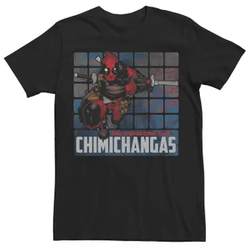 Мужская футболка Deadpool Did Some Say Chimichangas Marvel
