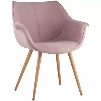 Стул Mason Chair Пыльно-Розовый Ножки светлое дерево