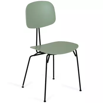 Стул на металлических ножках Travis Chair Green