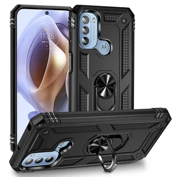 Чехол для Motorola Moto G31 4G, автомобильный держатель, магнитная броня, противоударный чехол-бампер, чехол для Moto G 31 MotoG31 4G, чехлы для телефонов For Moto G31 4G темно-синий