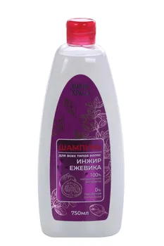 Шампунь Krassa Марья Краса Инжир+ Ежевика д/всех типов волос, 750 мл