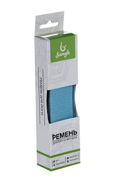 Ремень Sangh д/йоги 1804 см цвета микс