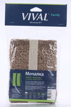 Мочалка VIVAL д/тела Крапива брикет