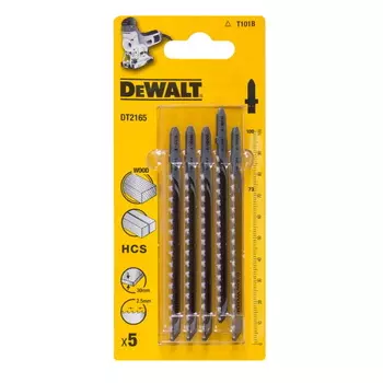 Пилки для лобзика DeWalt DT2165-QZ, 5 шт.