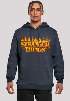 F4NT4STIC Толстовка "Stranger Things Fire Logo Women Netflix TV Series", премиум качество, цвет морской волны