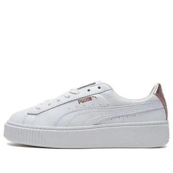 Кроссовки basket platform rgh rose gold Puma, белый