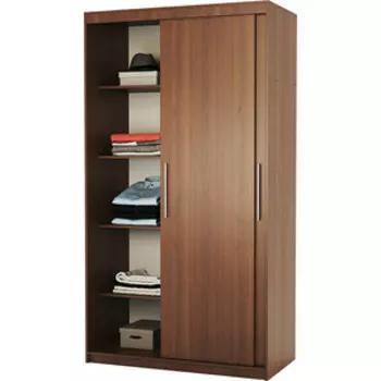 Шкаф-купе Шарм-Дизайн Уют 120х45 двухдверный, орех
