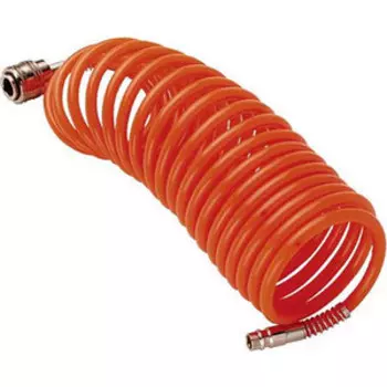 Шланг спиральный Elitech 7,5м 5х8 мм 15бар (0704.011500)