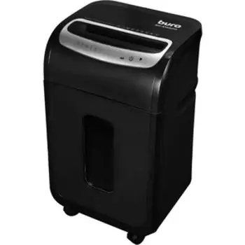 Шредер Buro Office BU-S1602M (секр. P-5) фрагменты 16 лист. 30 лтр. пл.карты CD