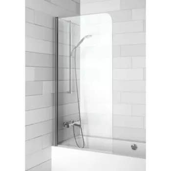 Шторка для ванной Riho Novik Z107 75х150 прозрачная, хром (G003043120)