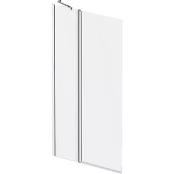 Шторка для ванны Am.Pm Gem 80х140 прозрачная, хром (W90BS-D3W5-140CT)