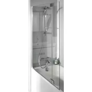Шторка для ванны Jacob Delafon Bain-Douche Neo 140x111,5 прозрачная, хром (E4930-GA)
