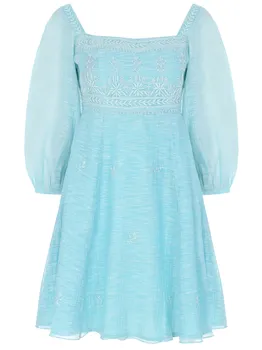 Платье хлопковое с вышивкой ANITA DONGRE