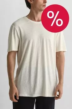 Футболка их льна и хлопка Casual Friday
