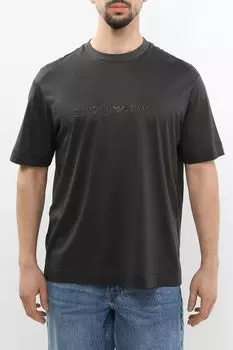 Футболка с логотипом EMPORIO ARMANI