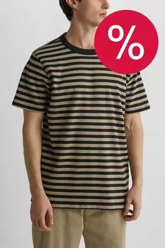 Футболка хлопковая в полоску Casual Friday