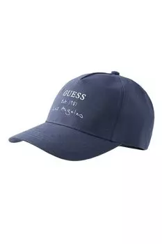 Хлопковая бейсболка с логотипом Guess