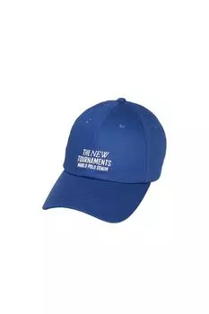 Хлопковая бейсболка с текстовым принтом Marc O'Polo Denim