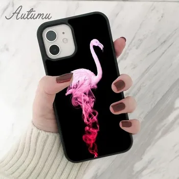 Чехол для телефона с изображением фламинго для iPhone 11, 12, 13, 14 Pro Max mini X XR XS SE 2020 5, 6S, 7, 8 Plus, Samsung Galaxy S21 S22, чехол iPhone 6plus
